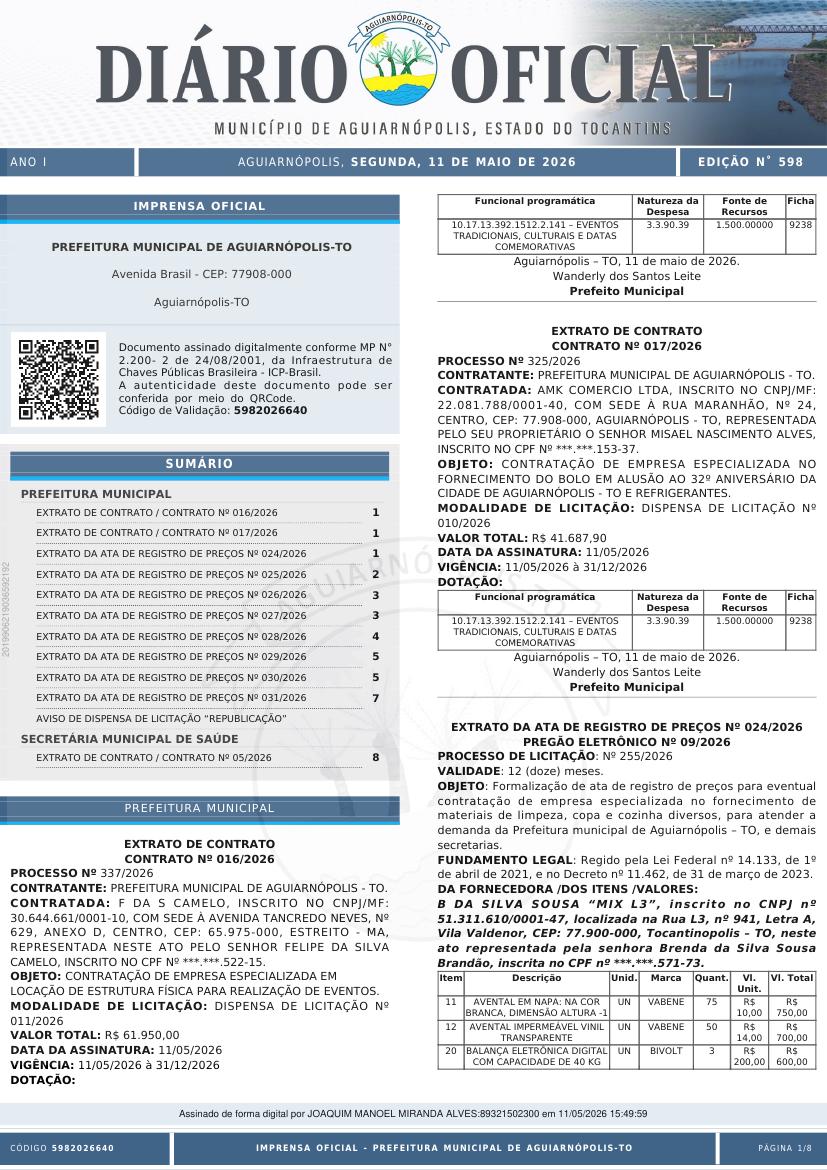 Capa da edição