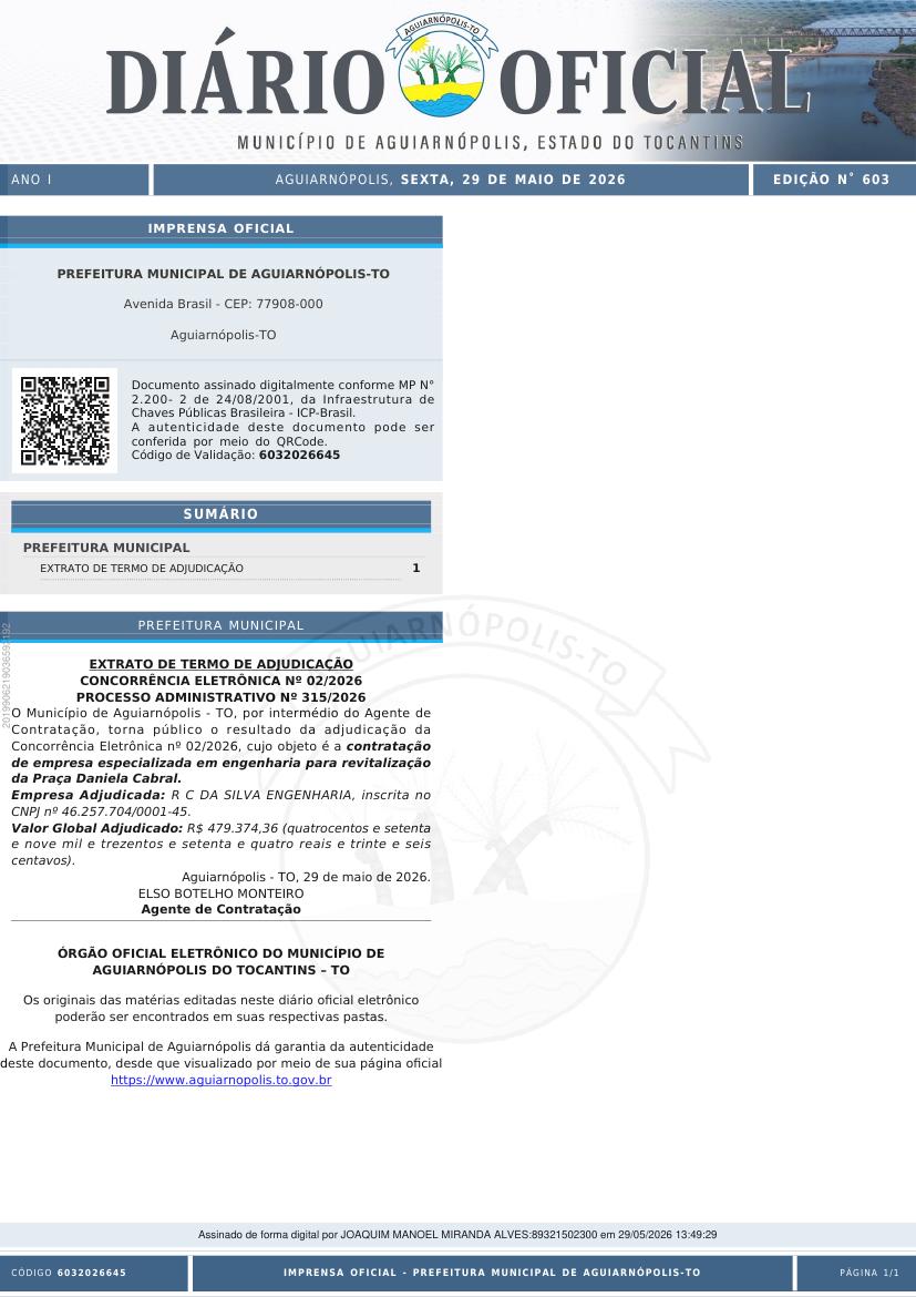 Capa da edição