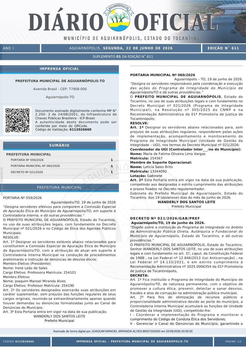 Capa da edição