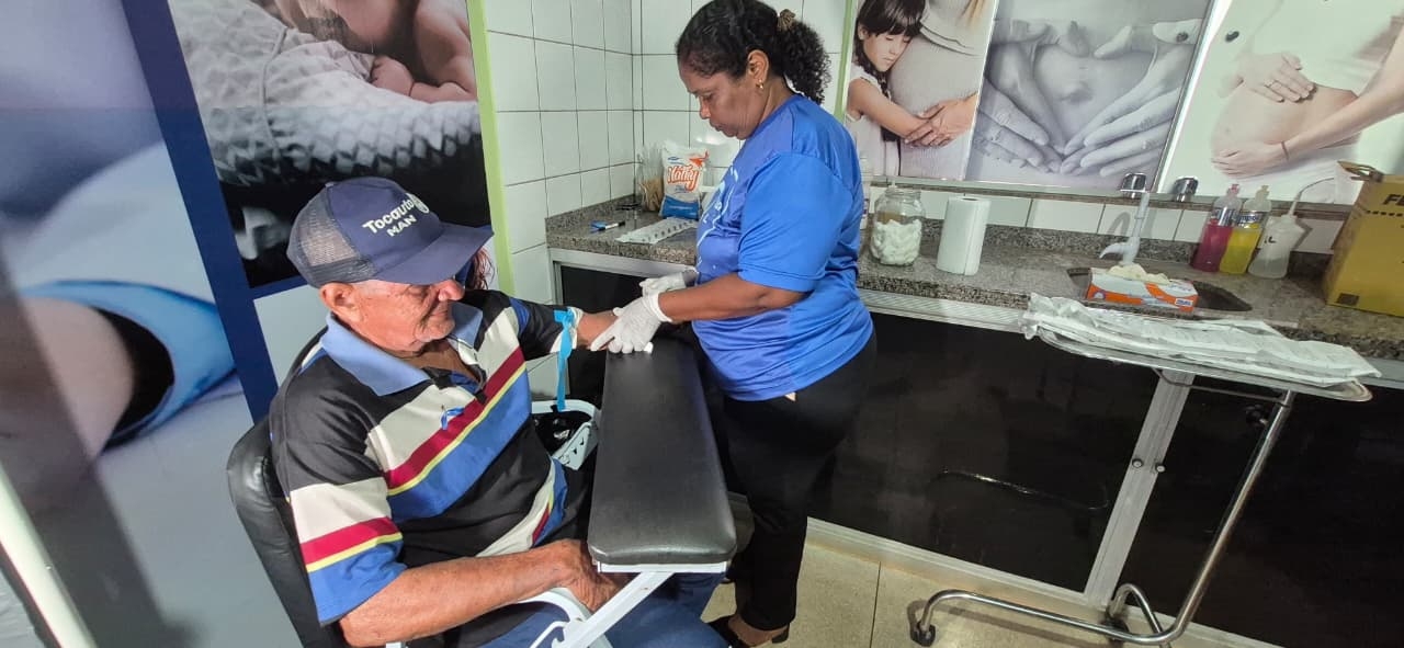 Secretaria de Saúde realiza Dia D do Novembro Azul em  Aguiarnópolis